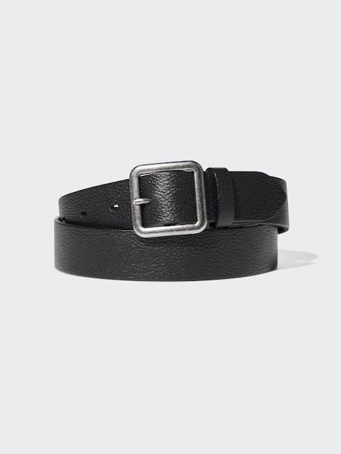 Uniqlo Italian Leather Garrison Belt