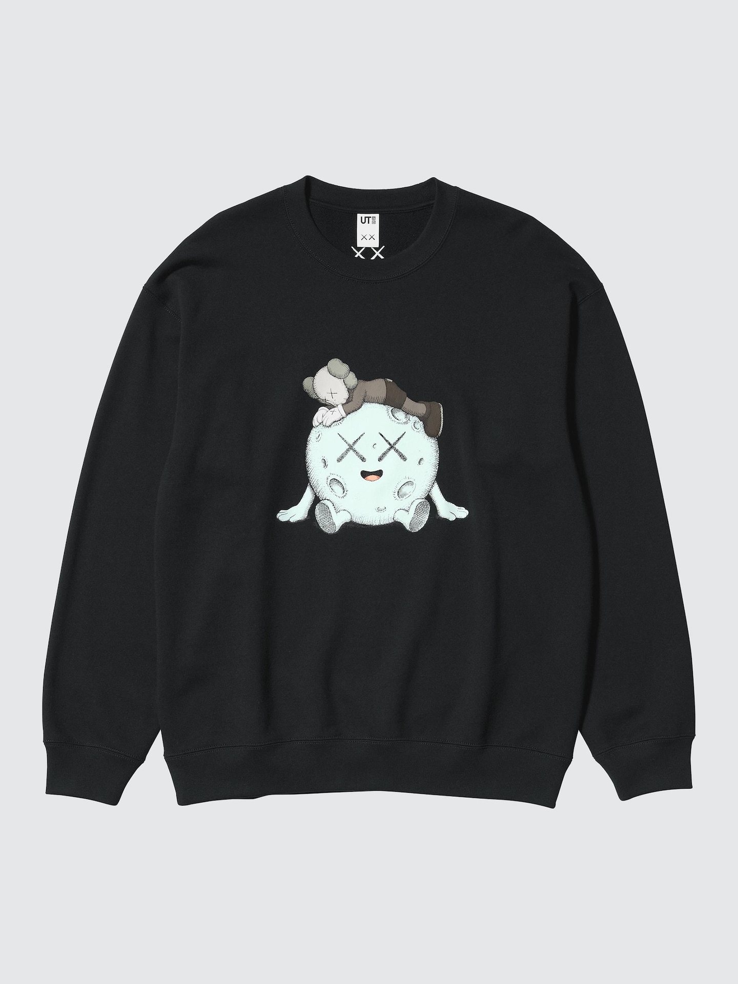 Мужская толстовка Uniqlo KAWS Universe, цвет: Чёрный — фото 6