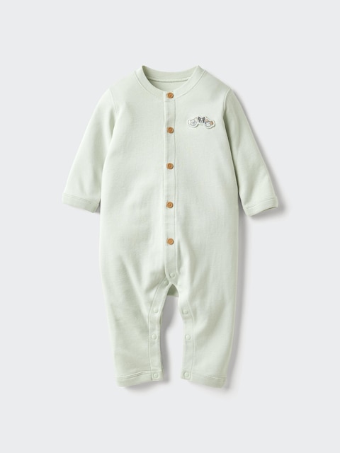 Uniqlo Baby Ribbed One Piece Outfit | Long Sleeve