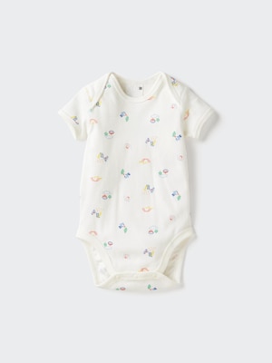 Baby Short Sleeve Bodysuit | Printed
