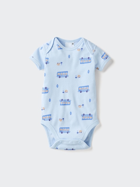 Uniqlo Baby Short Sleeve Bodysuit | Printed