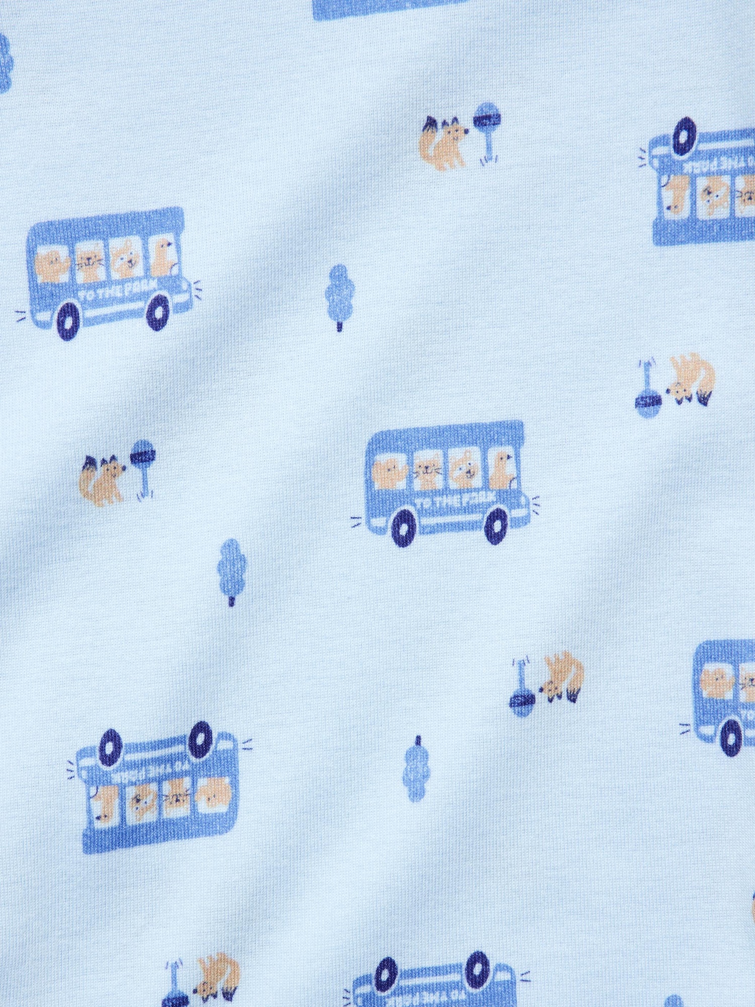 Baby Short Sleeve Bodysuit | Printed | Open Front - thumbnail 5