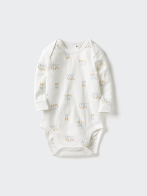 Baby Long Sleeve Bodysuit | Printed