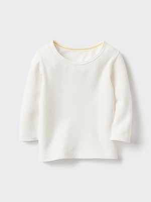 BB TP T-SHIRT HEATTECH EN COTON COL ROND MANCHES LONGUES