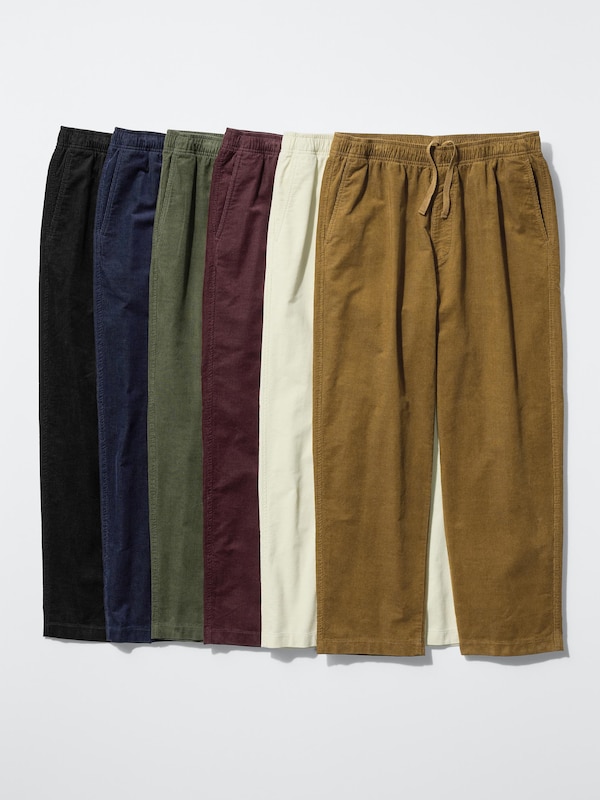 Corduroy Easy Ankle Pants