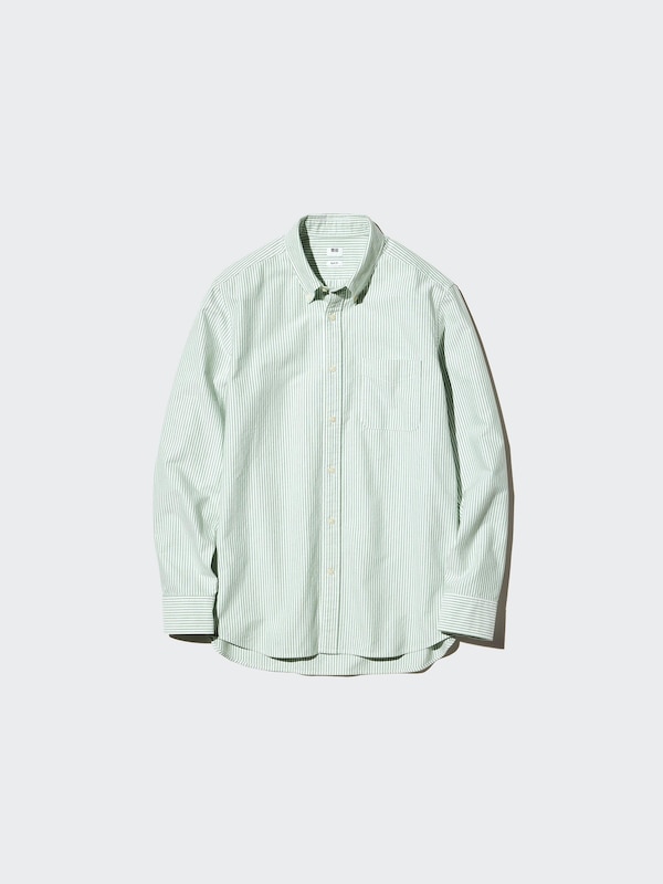 Slim Fit Oxford Shirt (Striped)