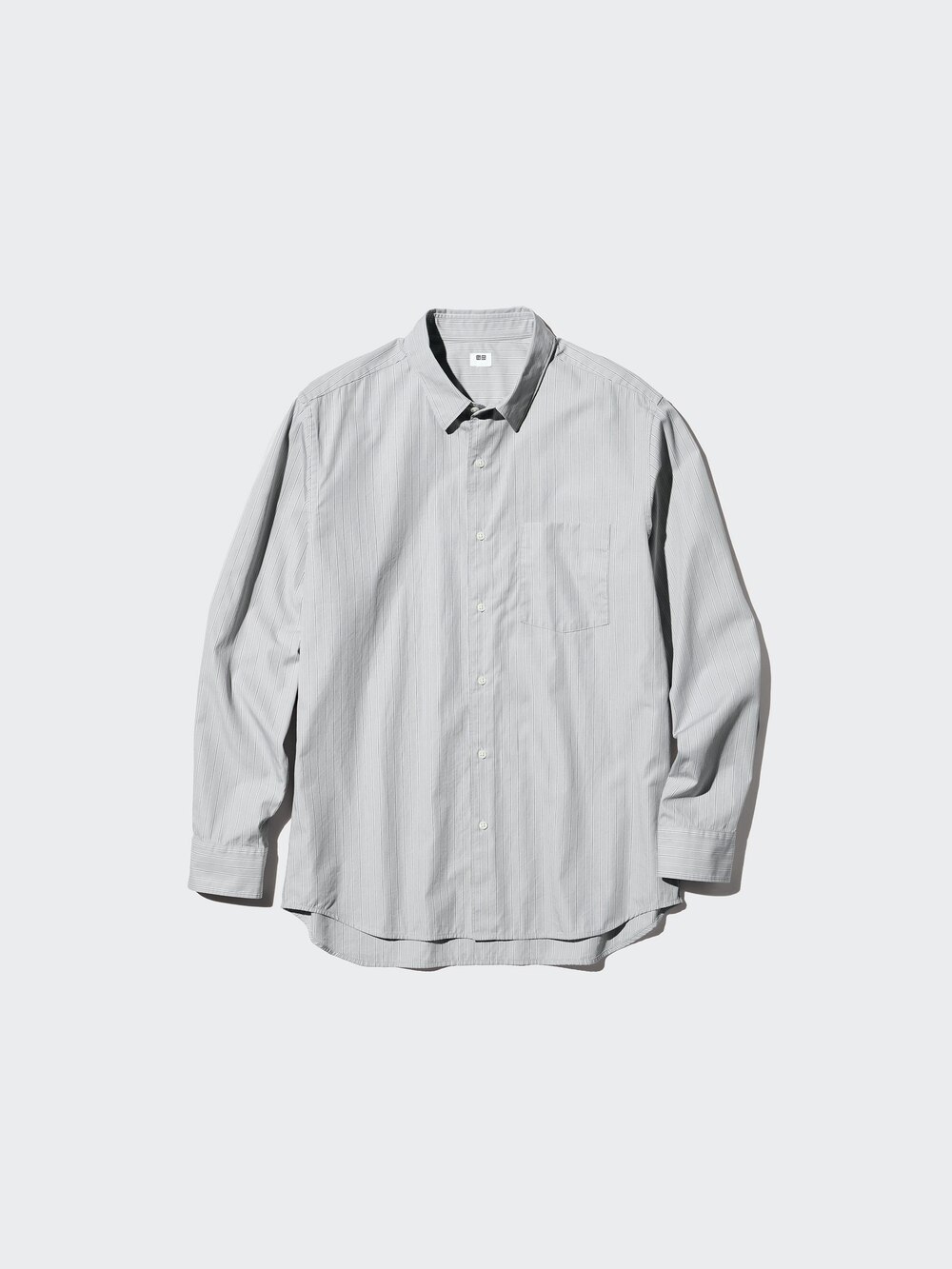 Uniqlo Broadcloth Shirt | Striped — фото 7