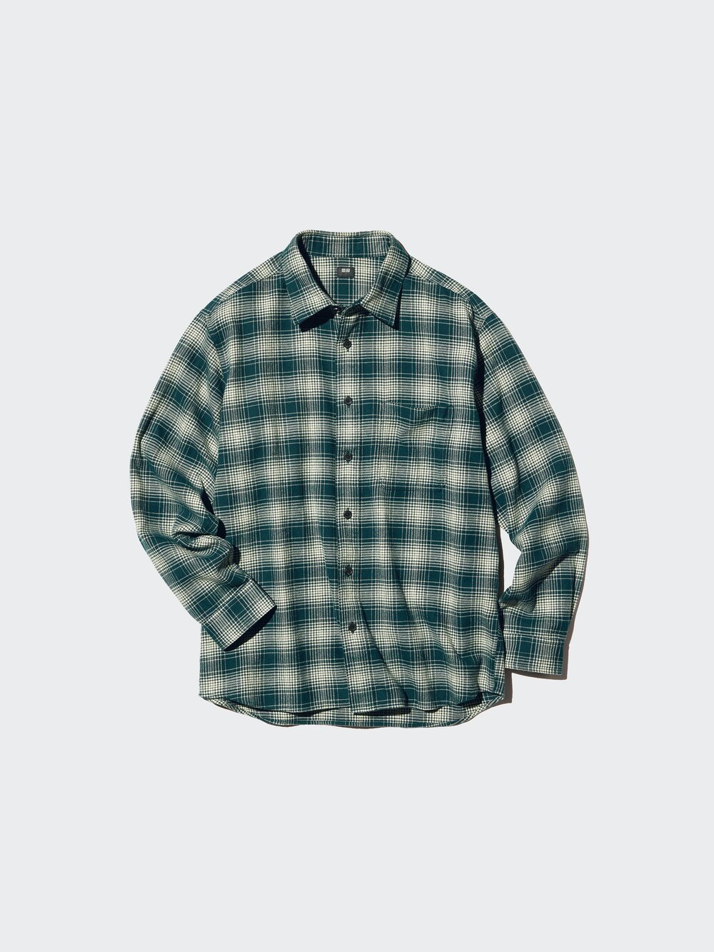 Рубашки Uniqlo Flannel Checked Shirt Ombre Check — фото 6