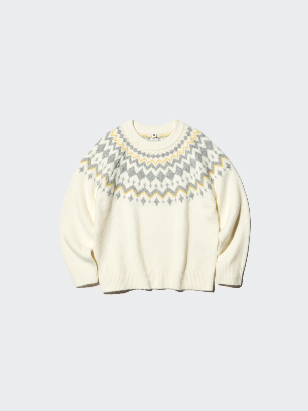Детские свитеры Uniqlo Souffle Yarn Sweater Fair Isle — фото 5