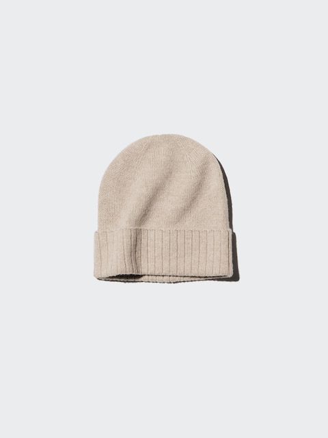 Женские шапки Uniqlo Cashmere Knitted Beanie