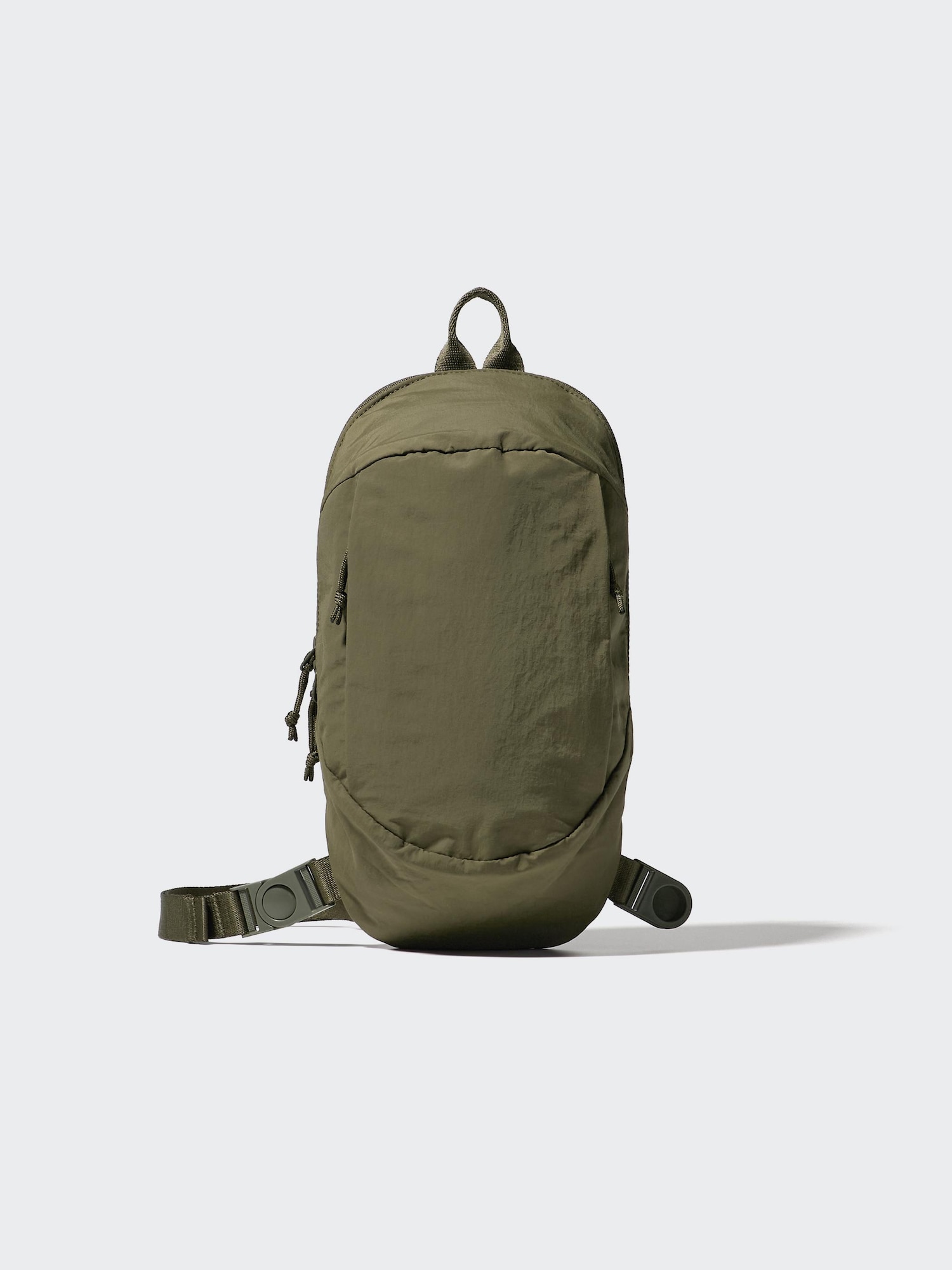 UNIQLO Men's Crossbody Bag with Water-Repellent, Olive