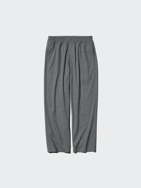 Flannel Easy Ankle Trousers
