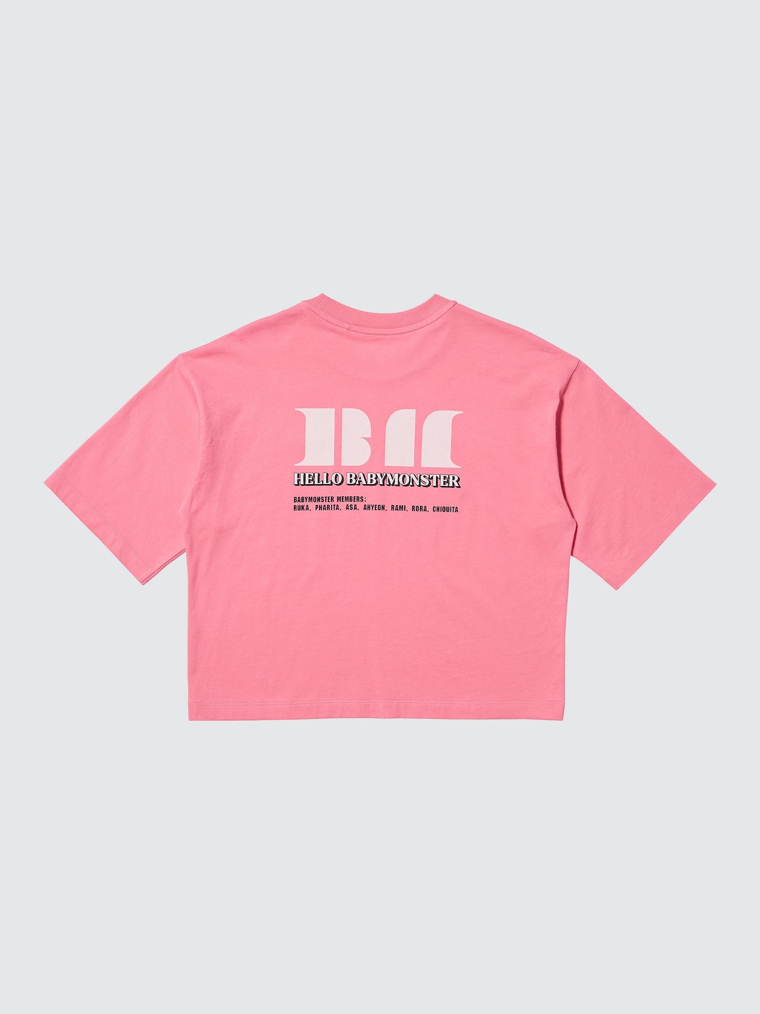 BABYMONSTER UT Cropped Graphic T-Shirt | UNIQLO US