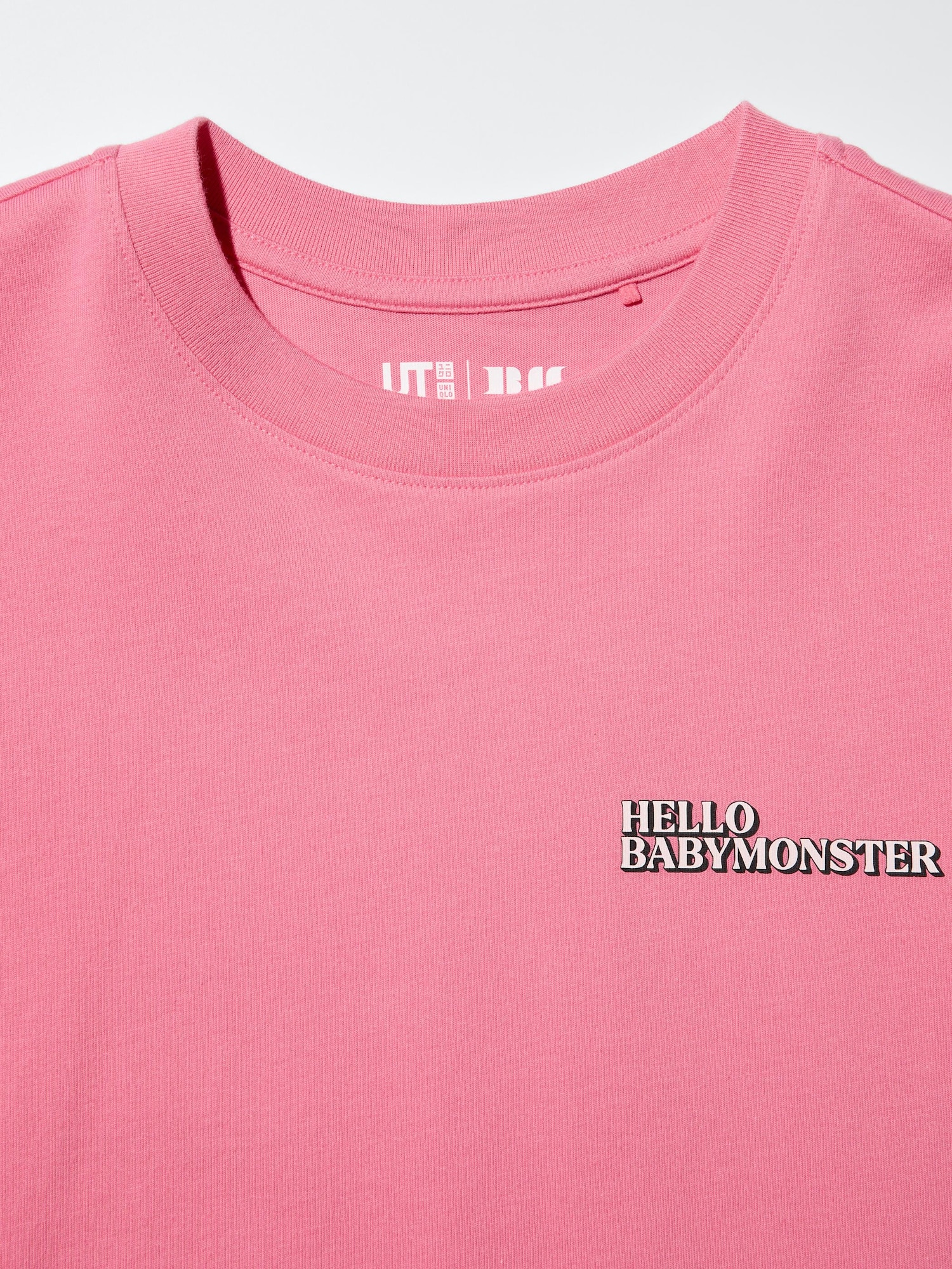 babymonster tシャツ Women's BABYMONSTER UT Cropped Graphic T-Shirt | V-Neck | UNIQLO US