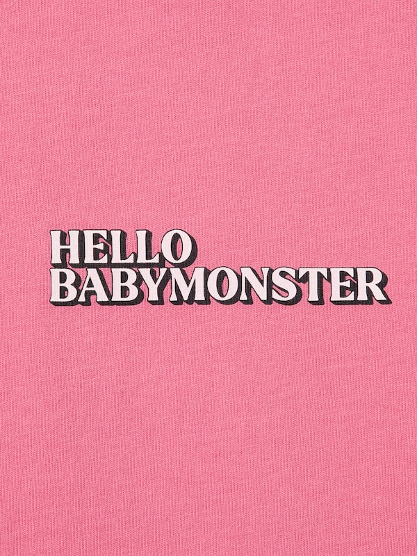 BABYMONSTER UT Cropped Graphic T-Shirt