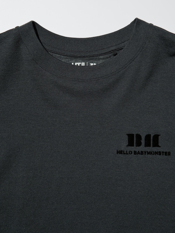 BABYMONSTER UT Cropped Graphic T-Shirt | Sheer