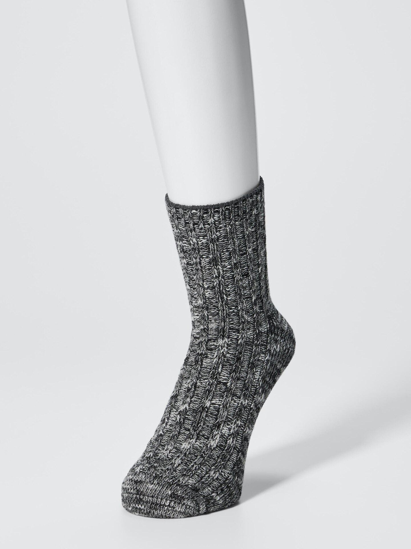 Носки Yarn для мужчин — Uniqlo, цвет: Тёмный серый — фото 2