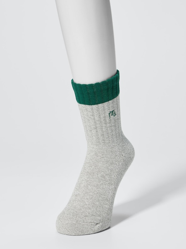 HEATTECH Half Socks (Colour Block)
