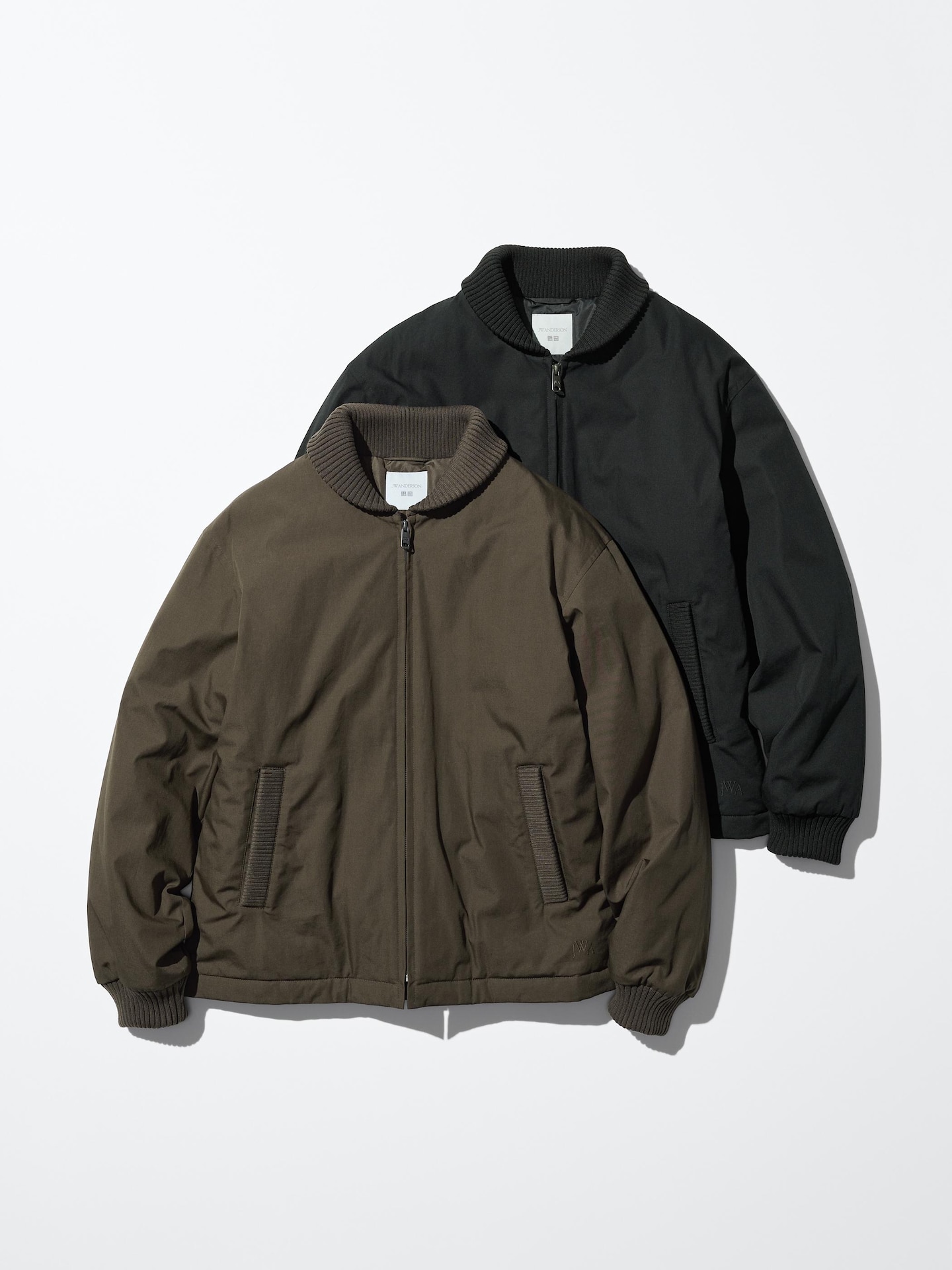 Куртки Uniqlo Ribbed Blouson, цвет: Чёрный — фото 5
