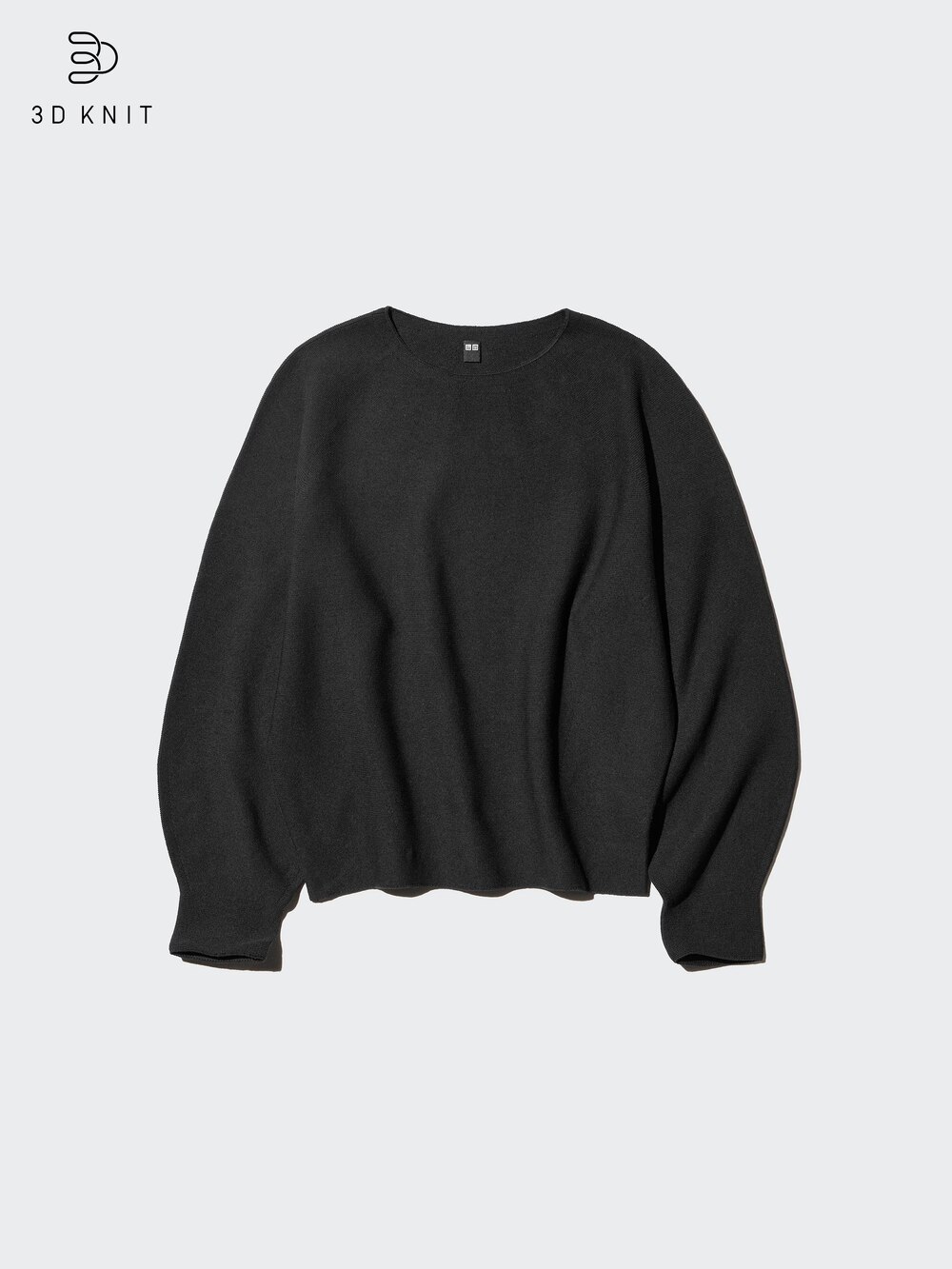 Uniqlo 3D Knit Cotton Volume Sleeve Sweater