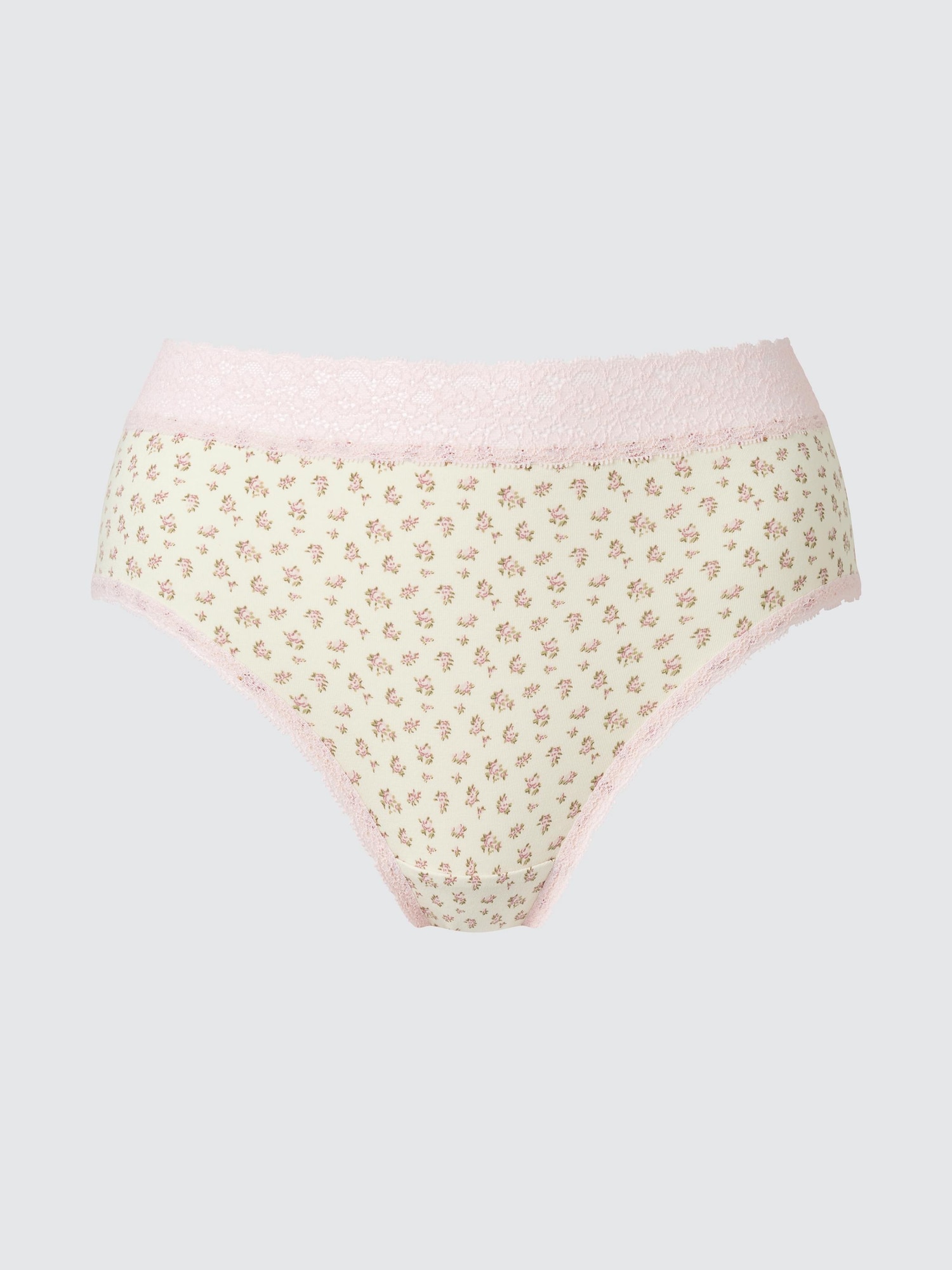 Slip Külot (Yüksek Bel, Çiçekli)