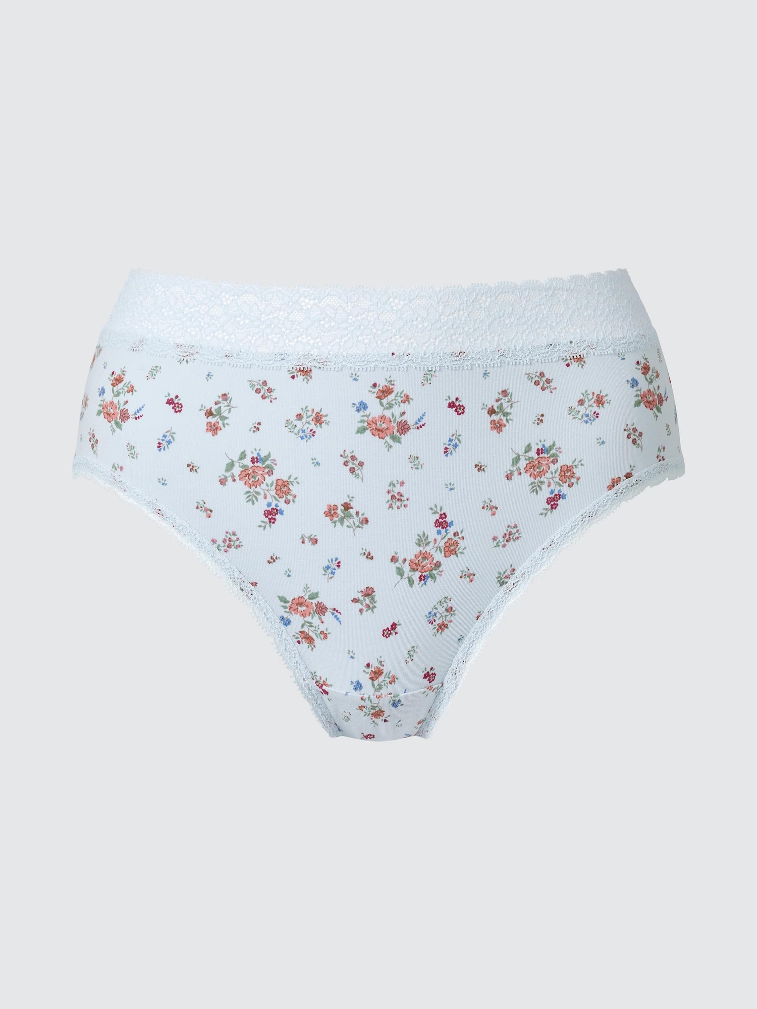 Slip Külot (Yüksek Bel, Çiçekli)