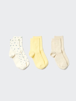 Regular Socks Flower (3pk)