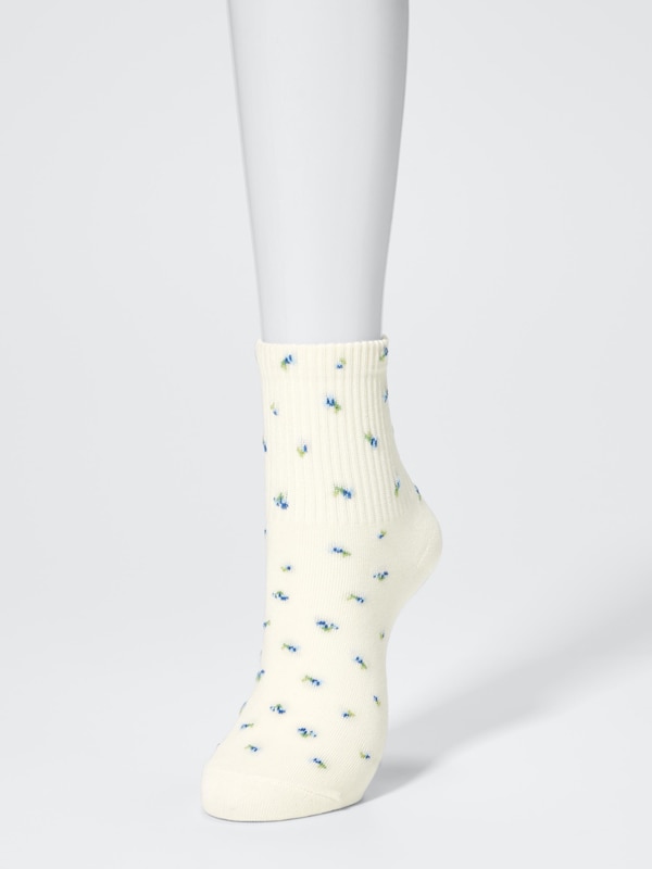 Socks (Flowers, 3 Pairs)