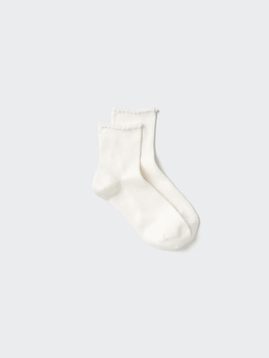 HEATTECH Socks | Crew Frill