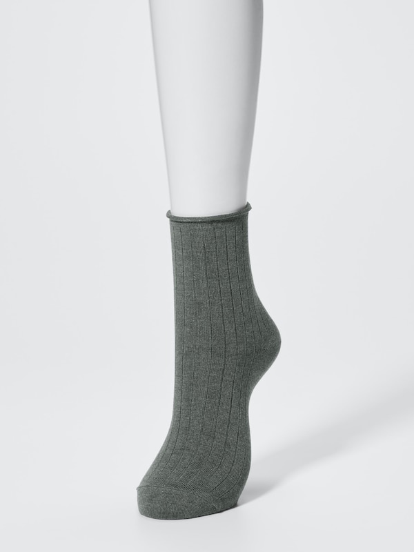 HEATTECH Socks | Ribbed Cuff Roll