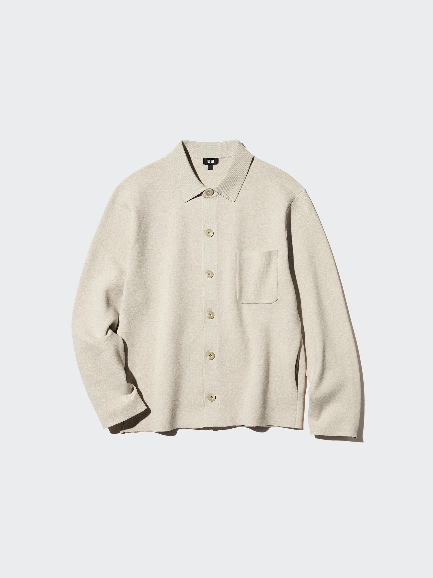 Men's Milano Ribbed Shirt Collar Cardigan | UNIQLO US