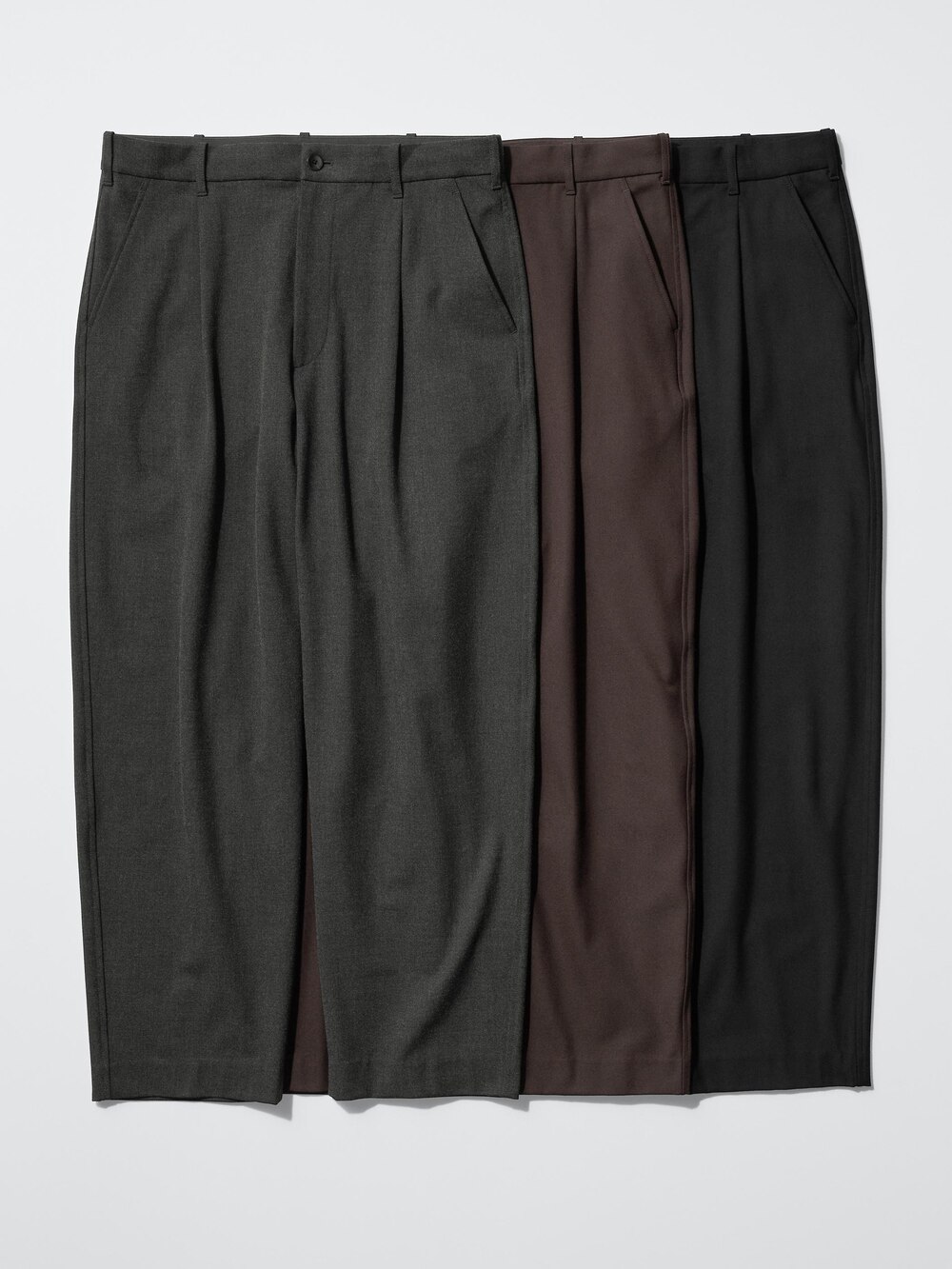 Uniqlo Pleated Relaxed Wide Pants — фото 2