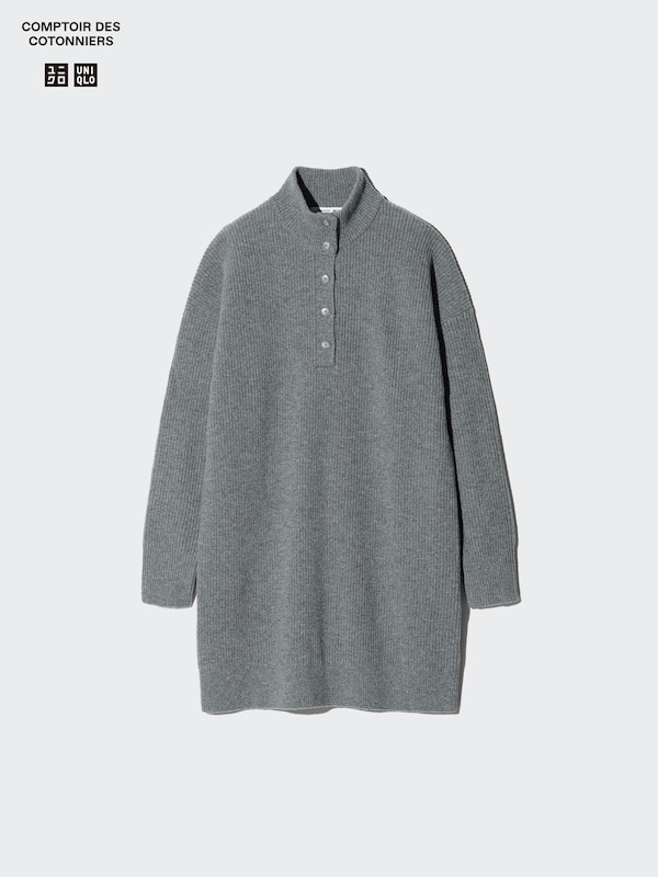 100% Lambswool Knit Mini Dress