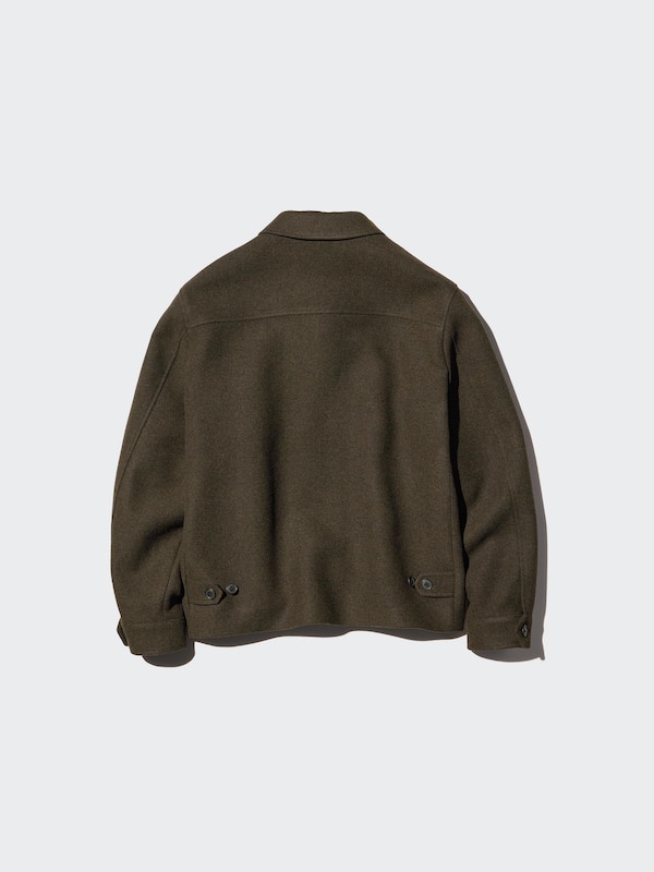 Single Collar Short Blouson