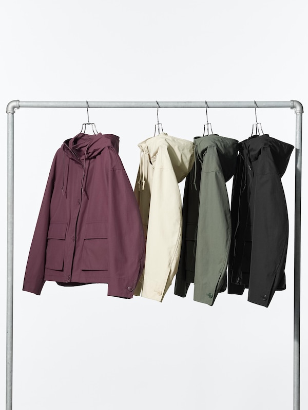 Utility Cotton Blend Parka