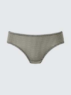 Mid-Rise Bikini Briefs | Gingham