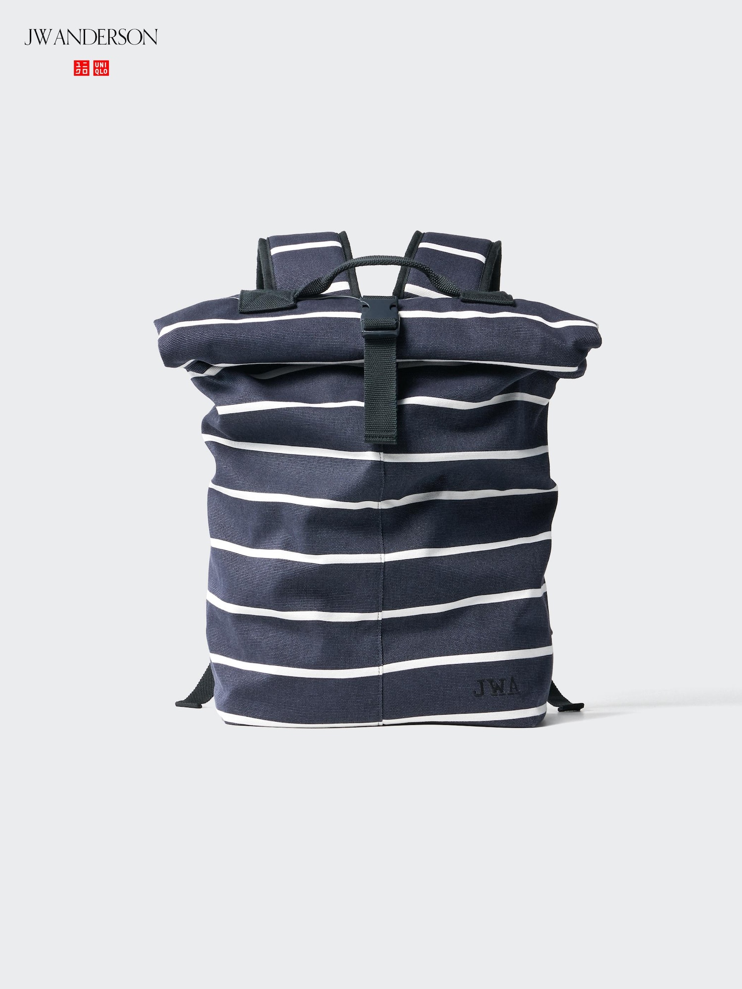 Roll Top Backpack | Striped
