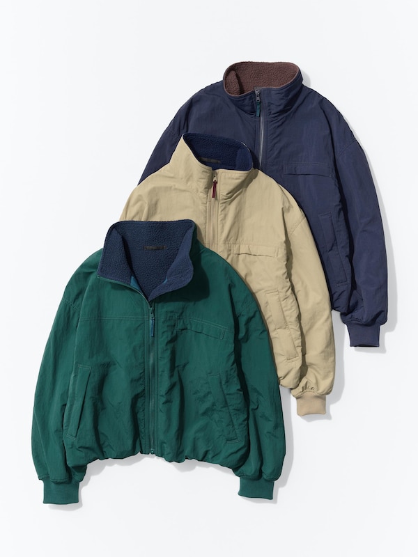 Fleece Lined Stand Blouson