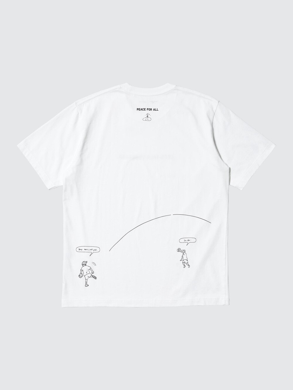 Uniqlo PEACE FOR ALL Graphic T-Shirt | Hideki Kuriyama — фото 5