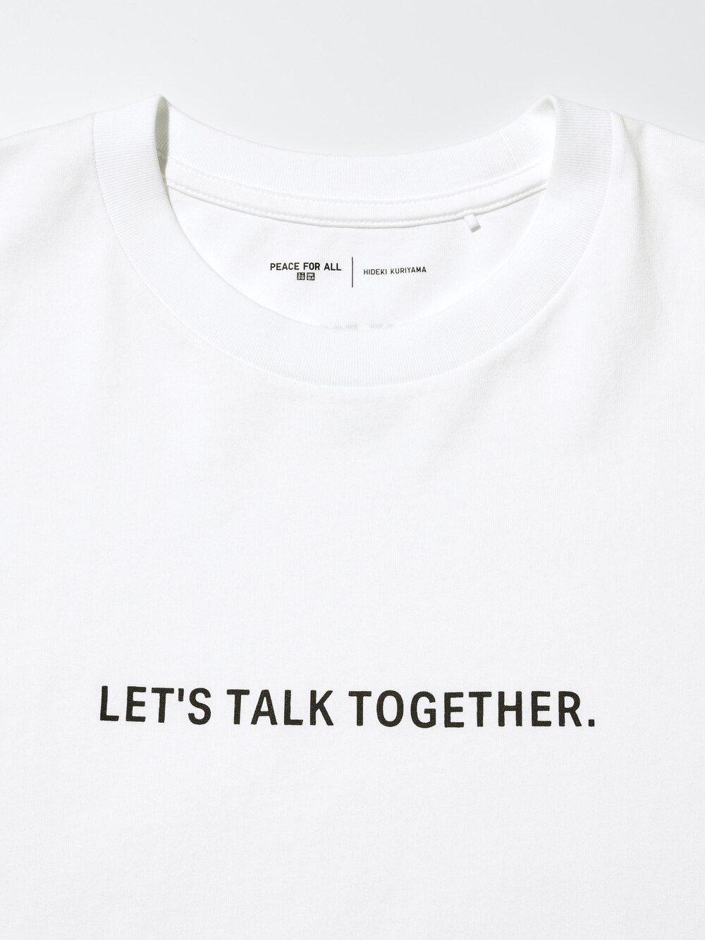 Uniqlo PEACE FOR ALL Graphic T-Shirt | Hideki Kuriyama — фото 6