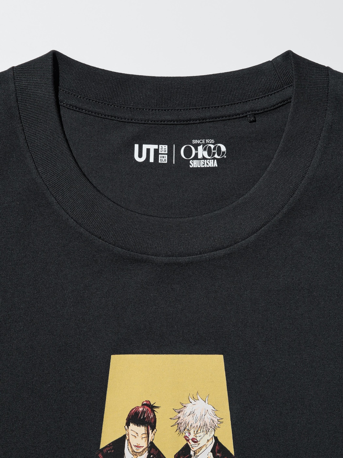 Футболка Uniqlo Manga UT Shueisha 100th, Jujutsu Kaisen, цвет: Чёрный — фото 6