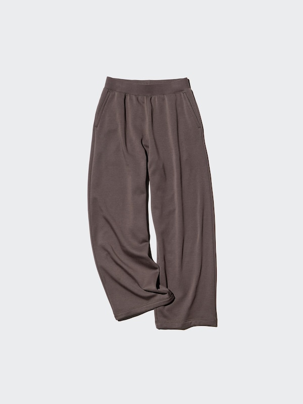 Pile Lined Wide Sweatpants