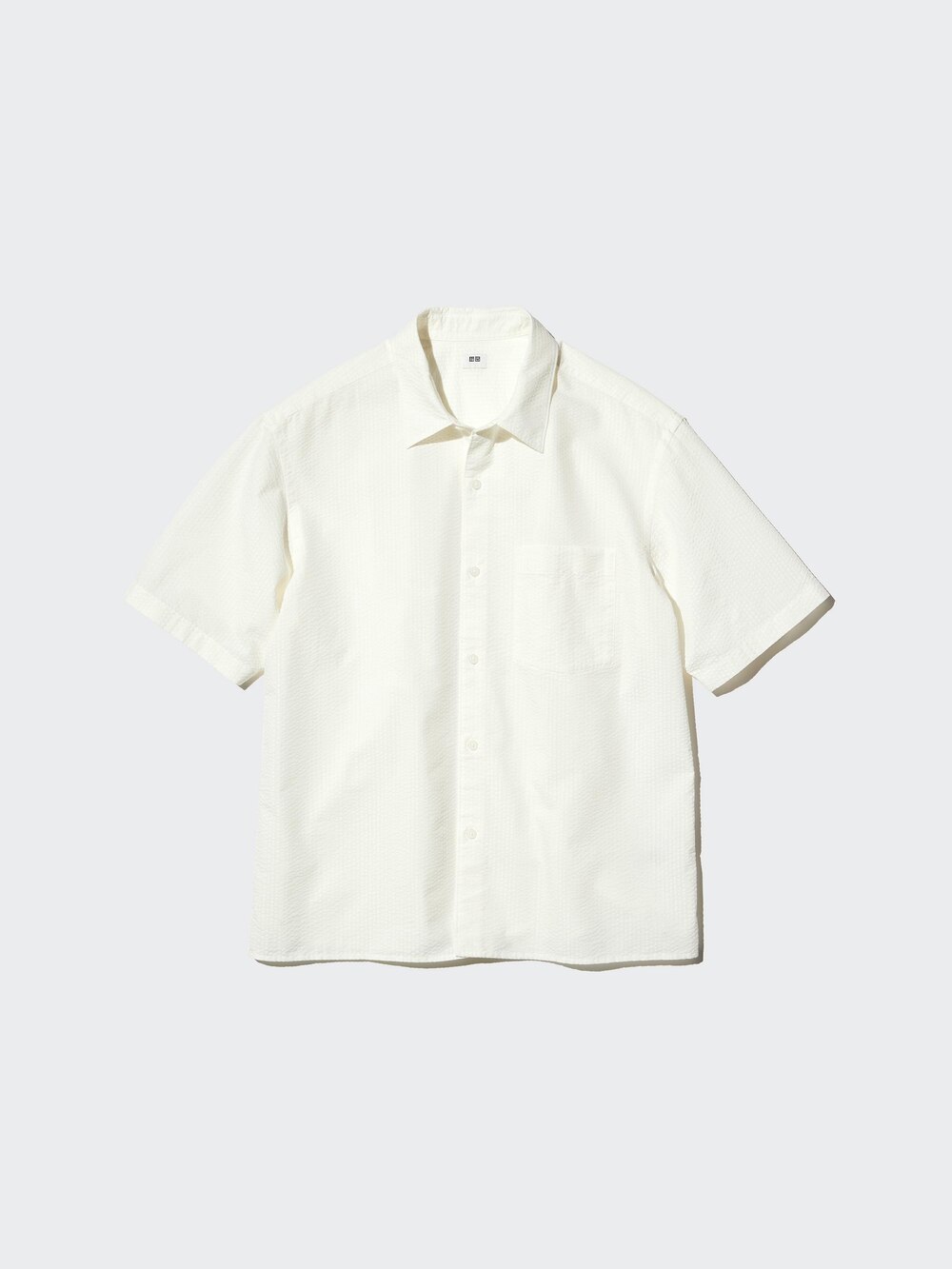 Uniqlo Seersucker Shirt | Short Sleeve — фото 2