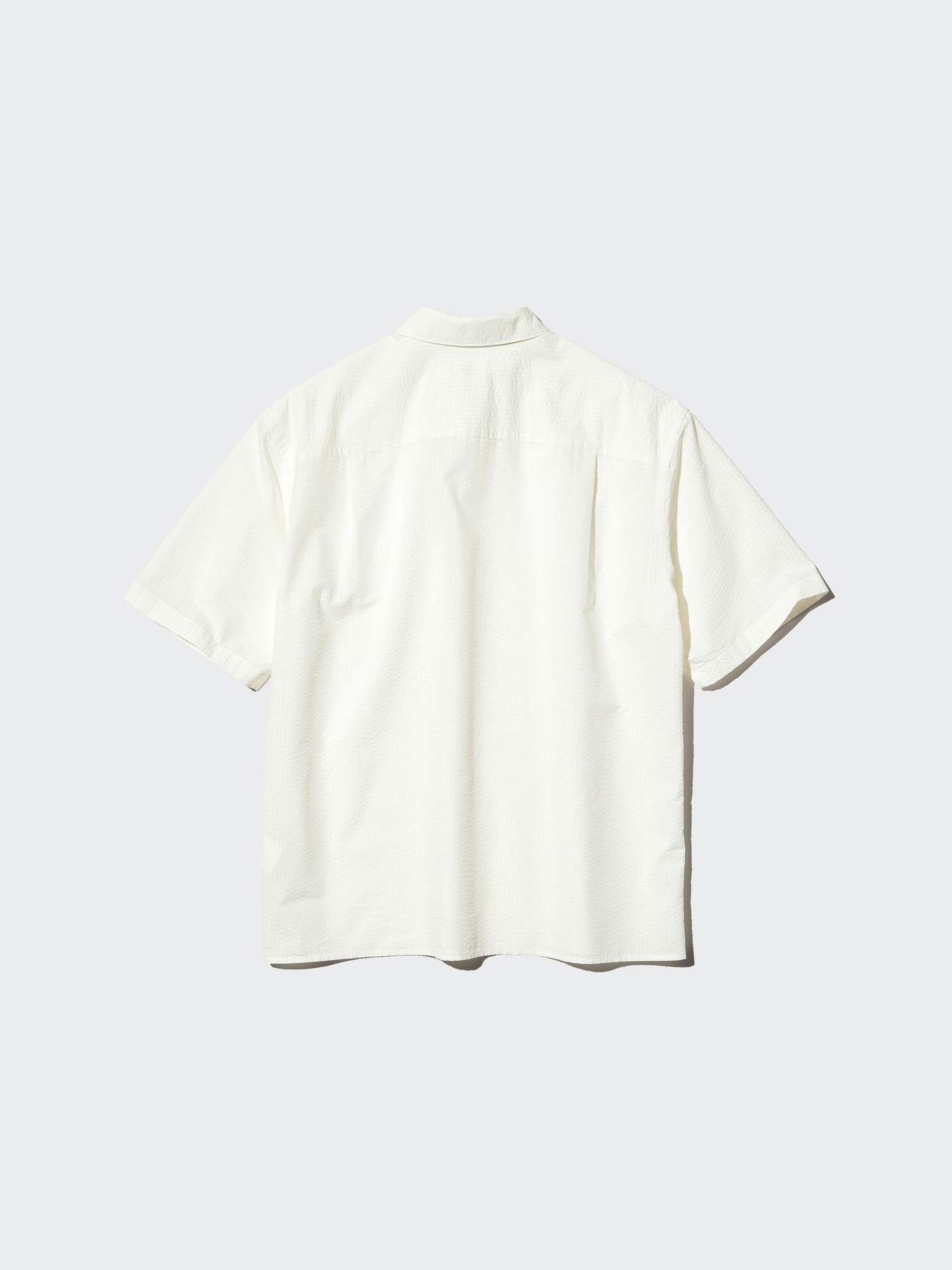 Unisex Seersucker Shirt | Short Sleeve | UNIQLO US