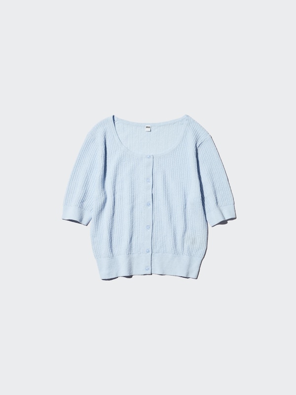 Sheer Lace Cardigan | Short Sleeve