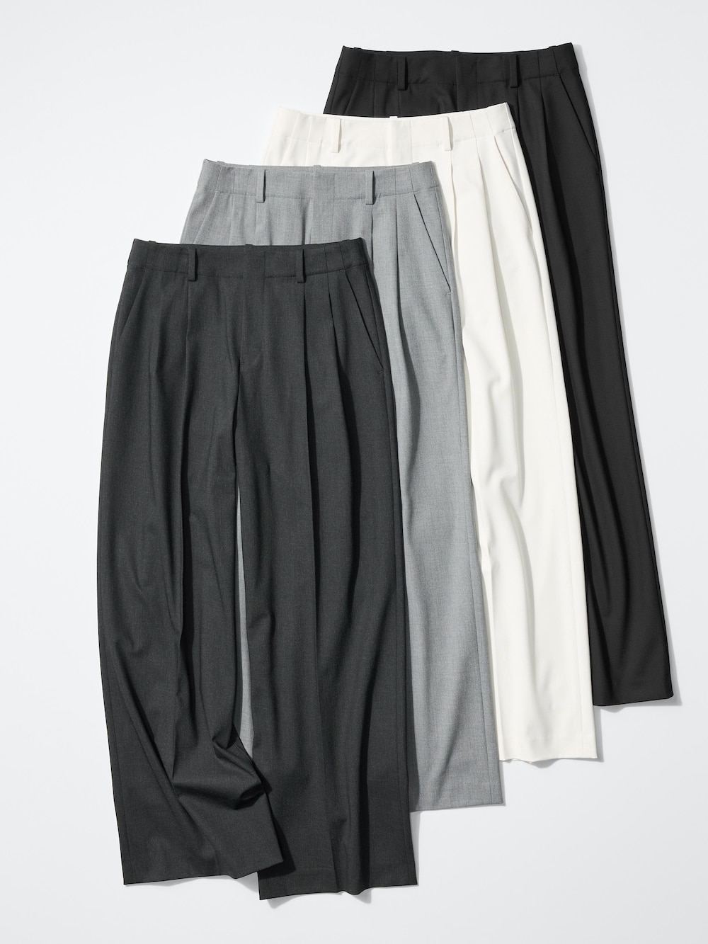 Uniqlo Smart Wide Straight Pants — фото 4