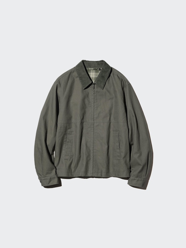 Zip Up Short Blouson