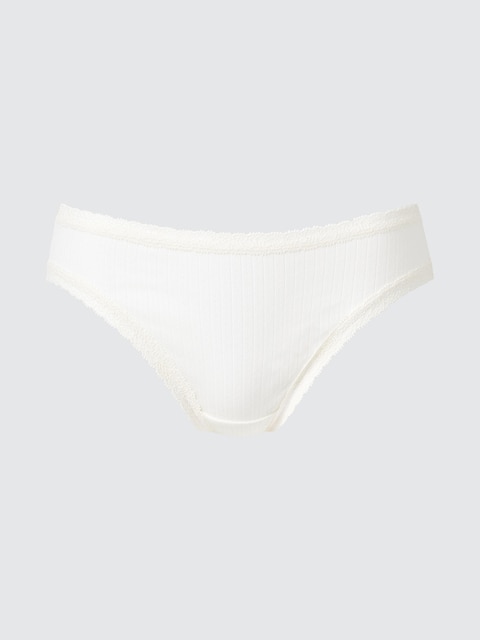 Uniqlo - Culotte (Pointelle) - Blanc Cassé - Xs