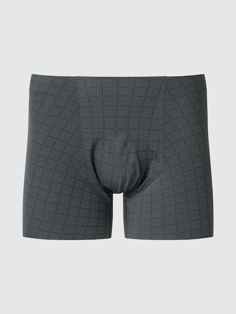 Uniqlo AIRism Ultra Seamless Boxer Briefs | Print
