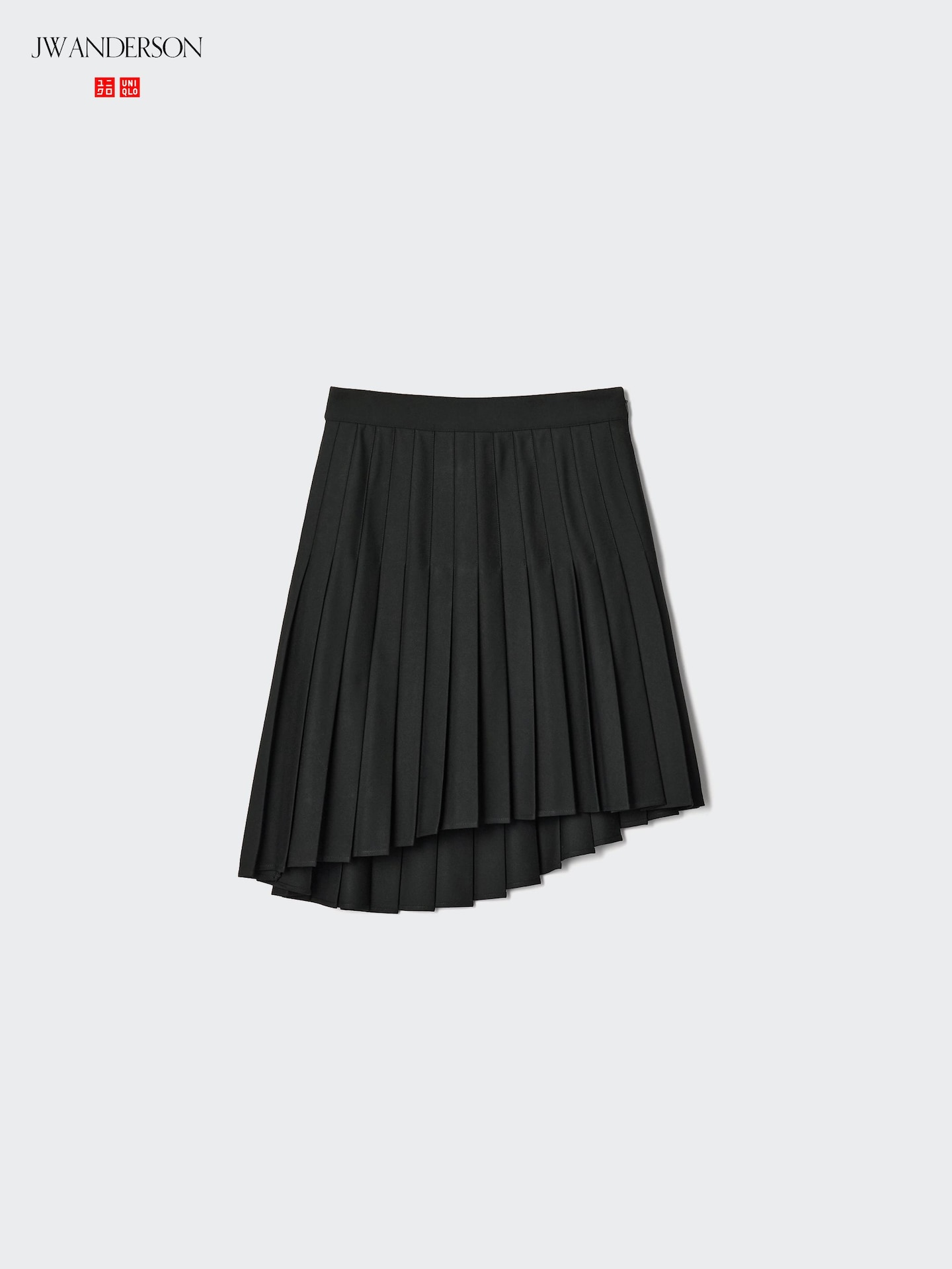 Женская юбка Uniqlo Pleated, цвет: Чёрный — фото 4